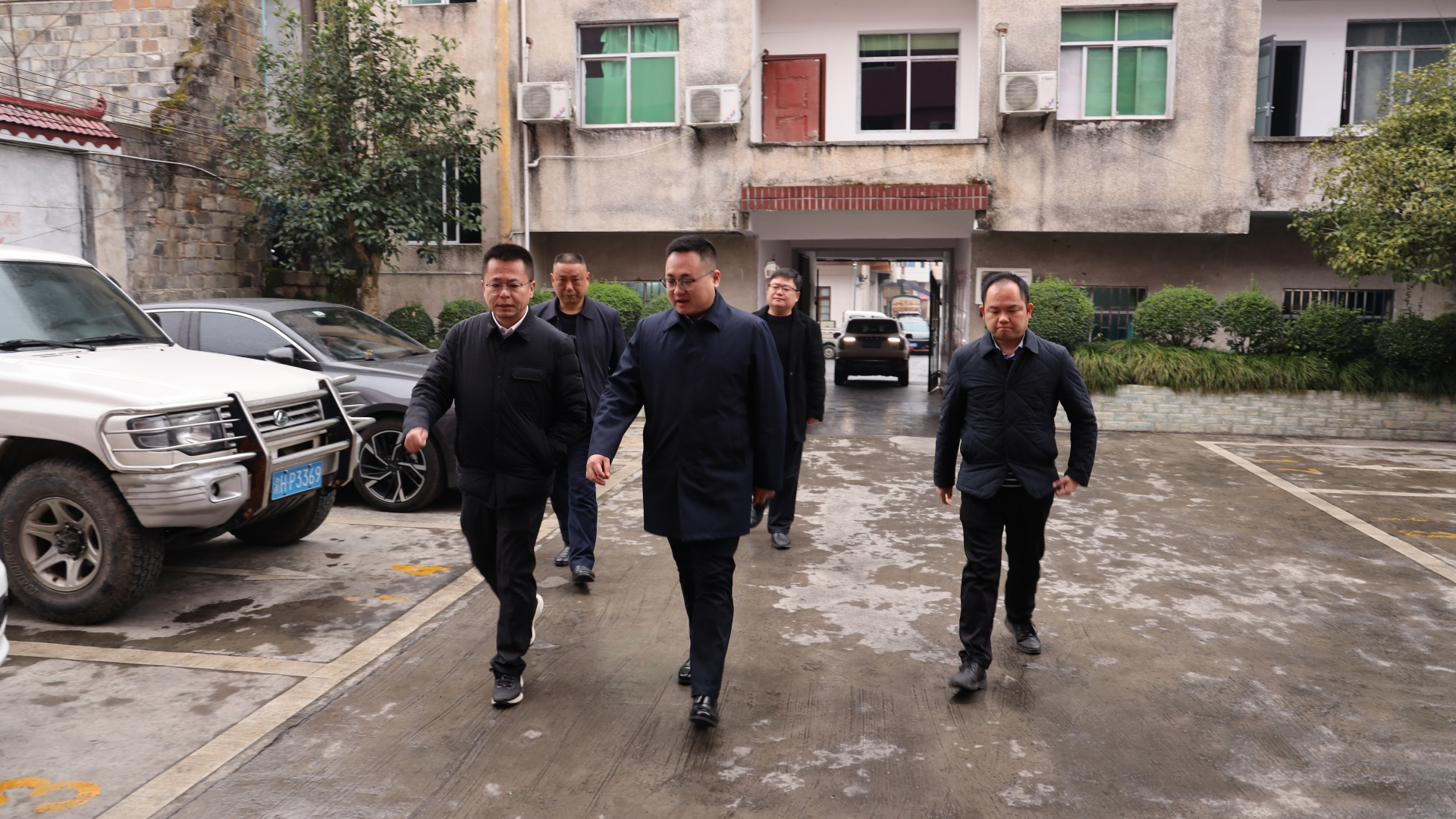 秀山县检察院党组书记、检察长王云鹏督导联系乡镇节后收人收心工作