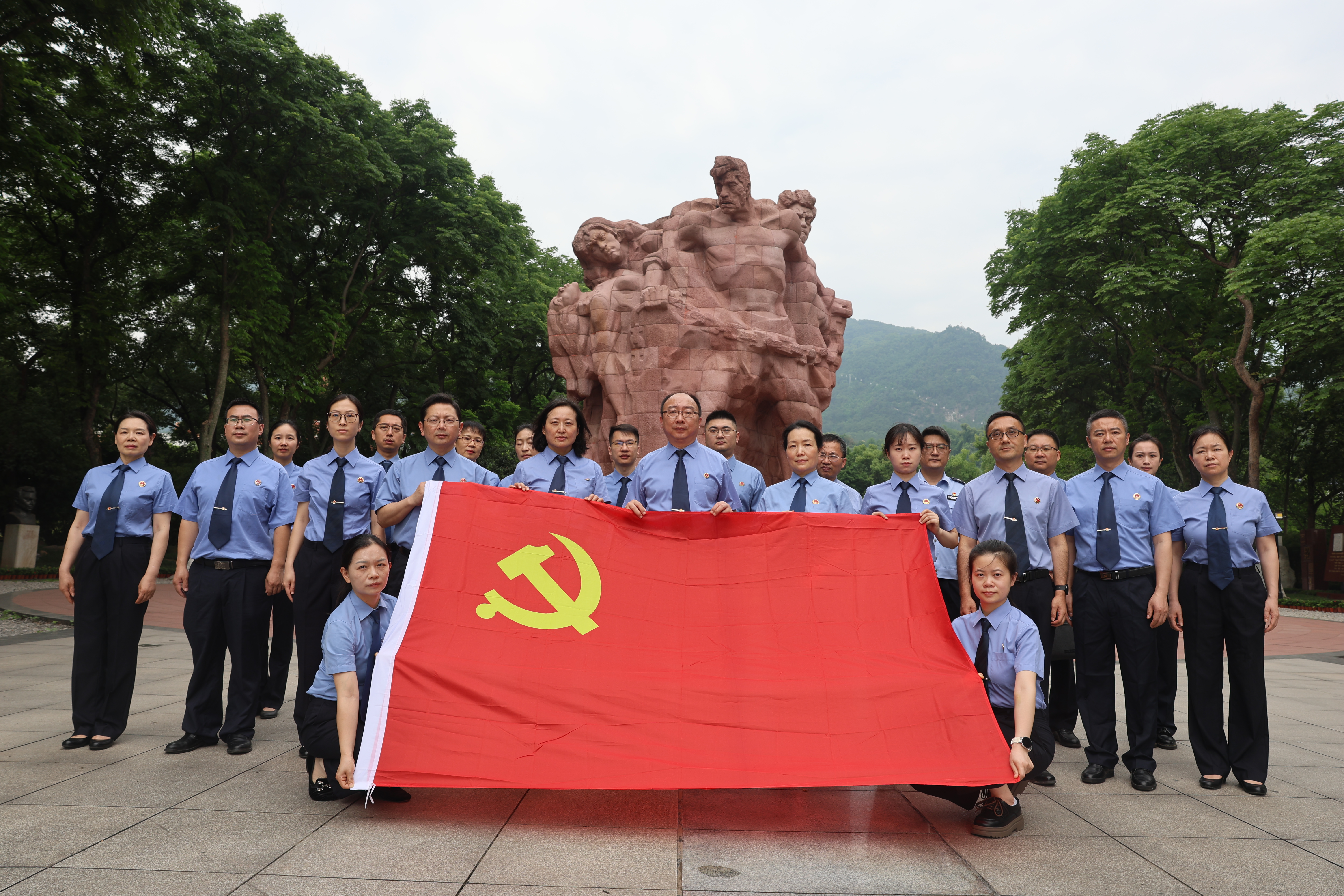 【七一】向党表白，大渡口检察这样晒朋友圈！